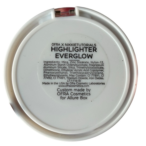 Ofra x NikkieTutorials Highlighter Everglow NEW 3-IN-1 FULL SIZE - Picture 4 of 4